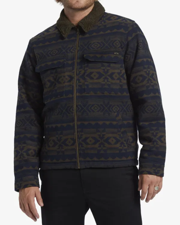 Barlow - Veste doublée en sherpa pour Homme