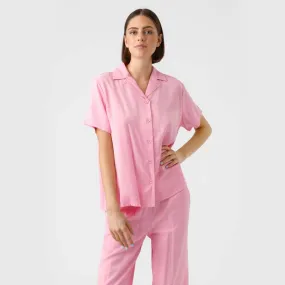 Chemise manches courtes rose,décontracté uni Femme VERO MODA à prix 