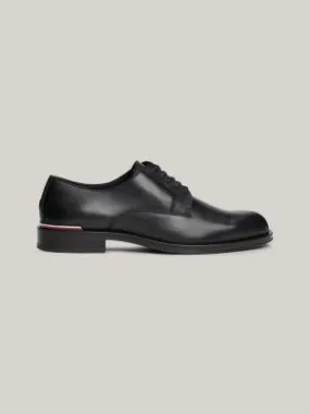 Derbies en cuir multitextures | Noir | Tommy Hilfiger