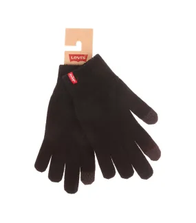 Gants pour écran tactile Levi's Ben Touch Screen noirs