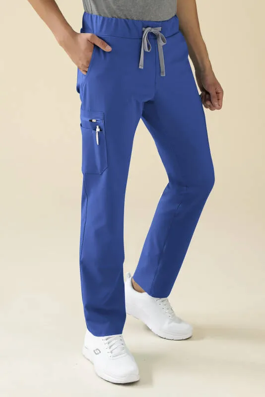 KAERE Pantalon Homme - avec poches cargo bleu