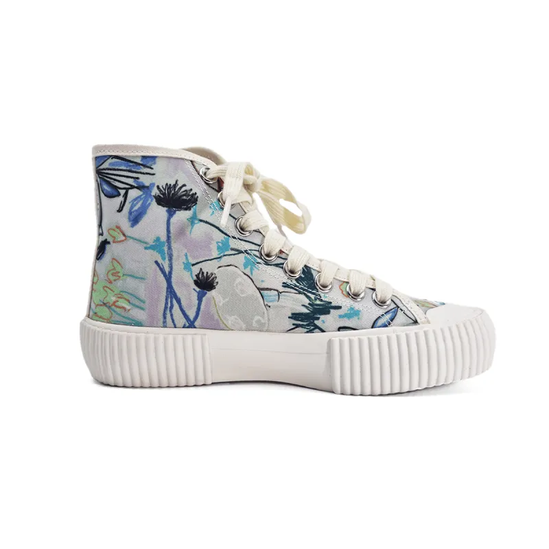 La basket Kibby montante en toile Paul Smith - Scarpe Vannes