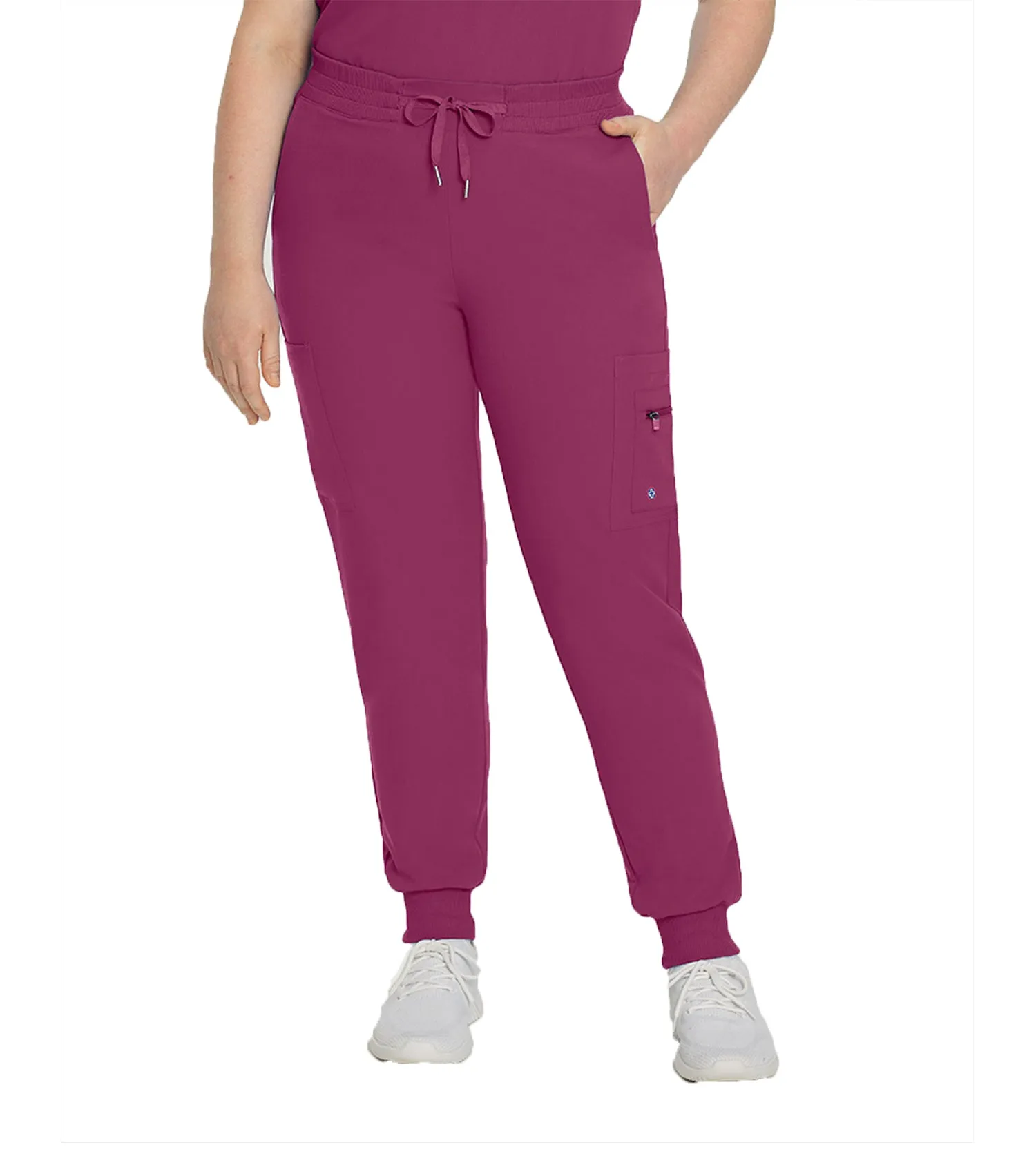 Pantalon de jogging avec Poches Cargo 380 Framboise - Whitecross