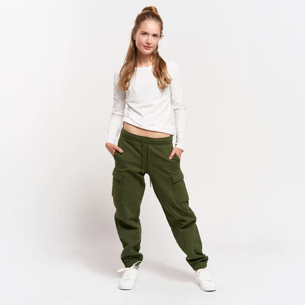 Pantalon de survêtement Femme avec poches cargo Plus Size