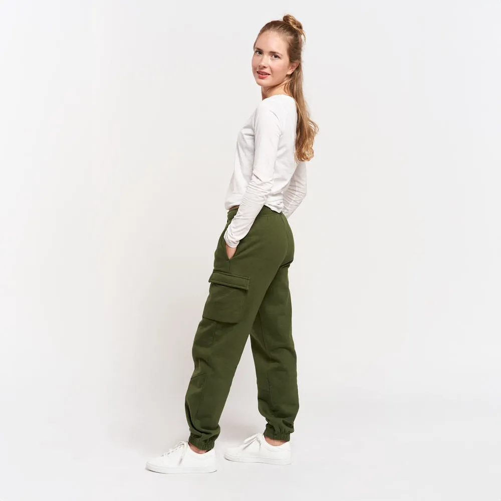 Pantalon de survêtement Femme avec poches cargo Plus Size