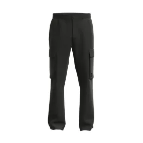 PANTALON NOIR HUGO AVEC POCHES CARGO GERO241