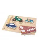 Puzzle en bois - Voitures