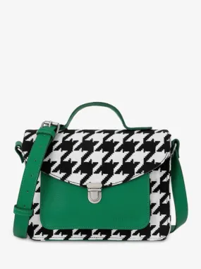 SAC BANDOULIÈRE CUIR VERT FEMME Mademoiselle George Allure - Vert