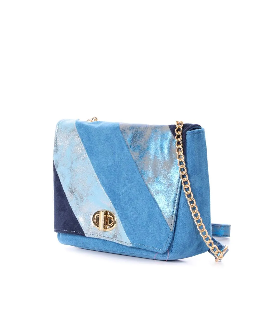 Sac Bandoulière Bleu Femme Manoukian Sabrina