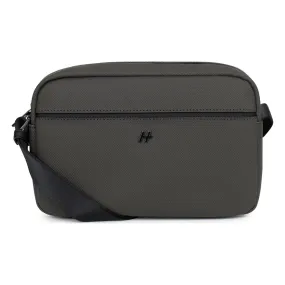 Sac reporter ICONIC Gris/Noir Daniel Hechter Maroquinerie - Sac Besace Messenger Homme sur MenCorner