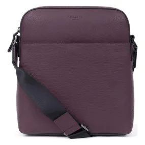 Sacoche tablette Cuir DANDY Bordeaux Hexagona - Sac Besace Messenger Homme sur MenCorner