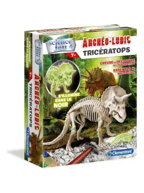 Science et jeu : Archéo-ludic : Tricératops phosphorescent - N/A