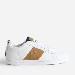 Tennis LE COQ SPORTIF en cuir blanc et camel - Baskets / Tennis Sport | ERAM