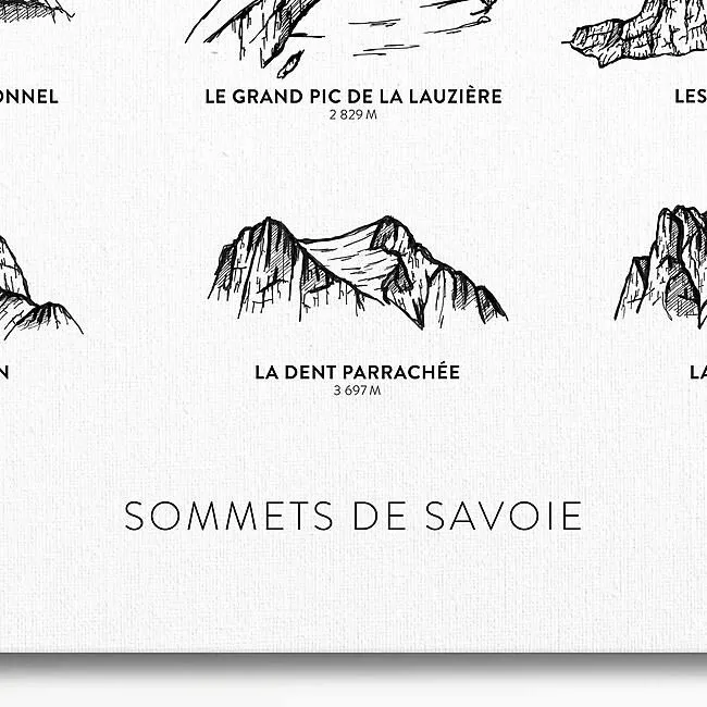 TOILE SOMMETS DE SAVOIE