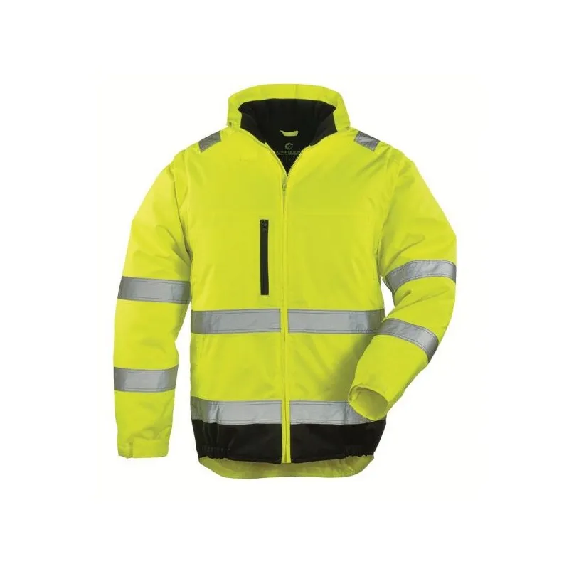 Veste haute visibilité Hi-Way jaune 2 en 1