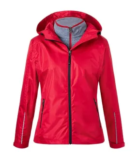 Veste polyvalente 3 en 1 - Femme - JN1153 - rouge