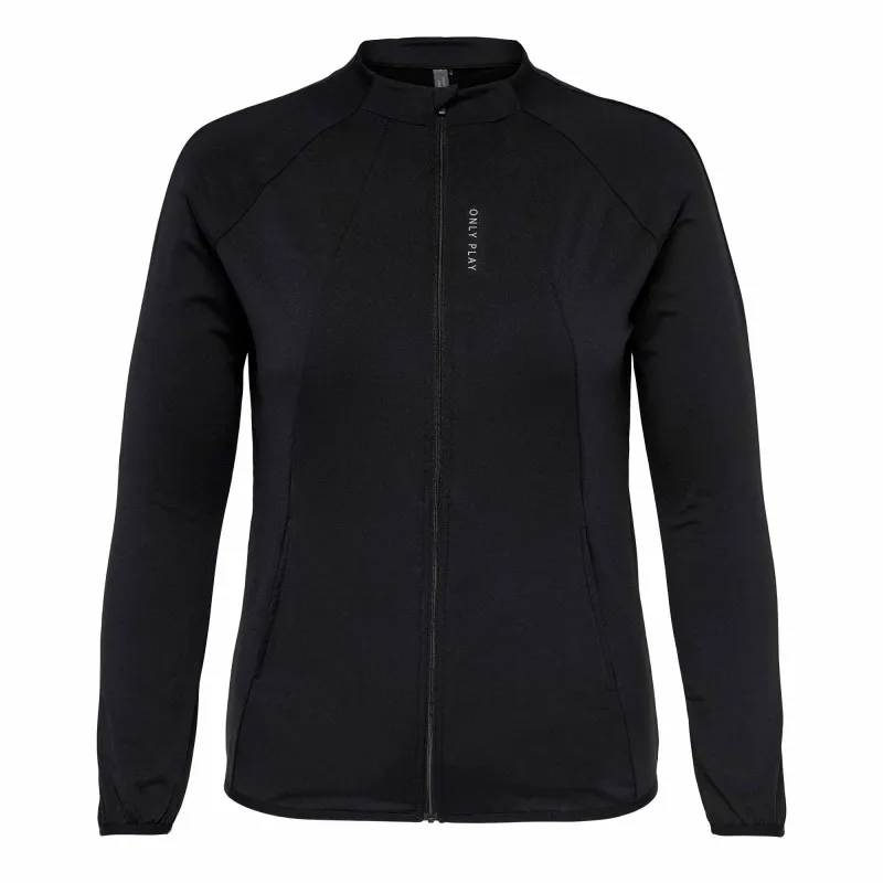 Veste sport zippée manches longues col montant Femme ONLY PLAY à prix